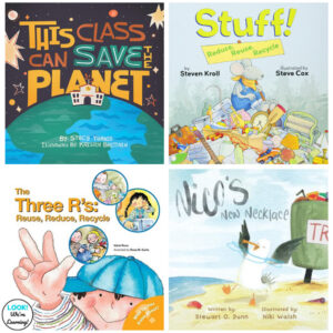 Recyling Books for Kids to Read