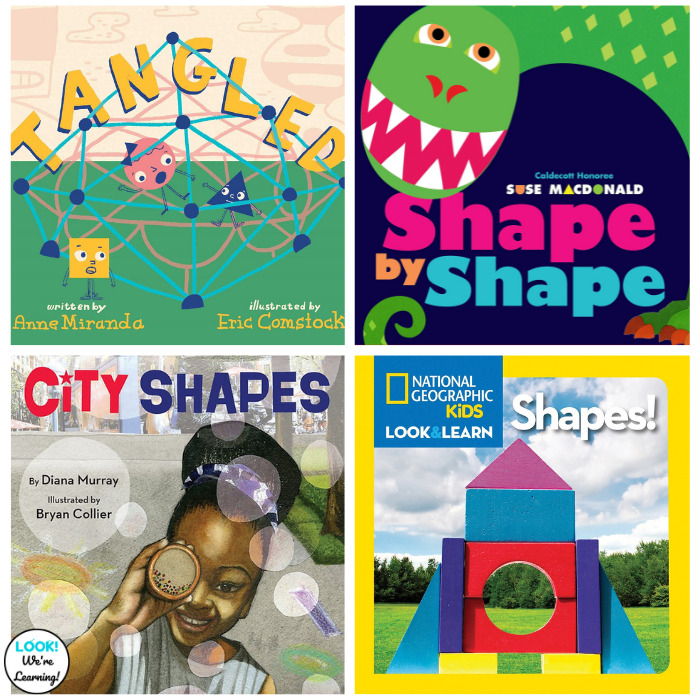 Over 25 Books about Shapes for Kids