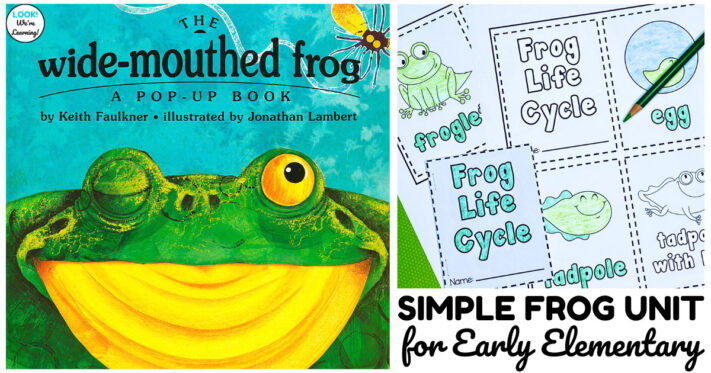Simple Frog Unit for Early Elementary Students