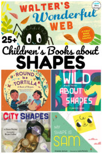 Teach kids about shapes with these fun shape books for kids to read!