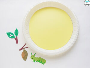 Assembling the Butterfly Life Cycle Craft