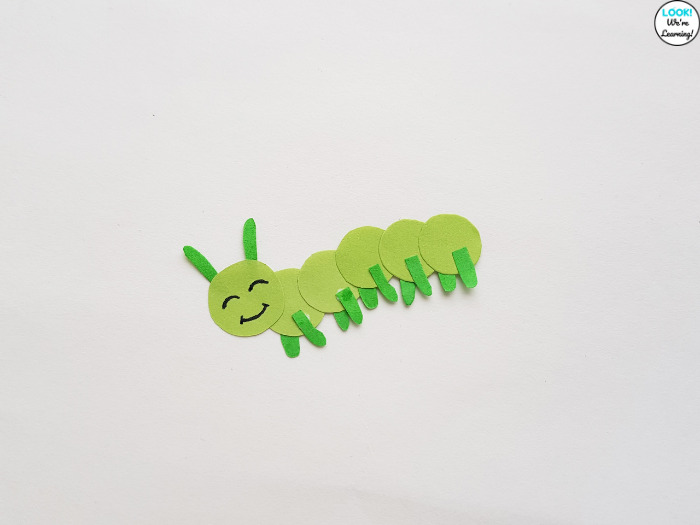 Simple Caterpillar Craft for Kids