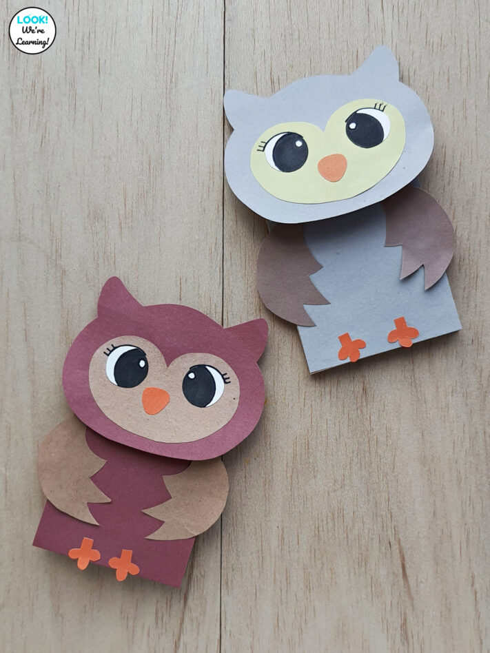 Simple Paper Bag Owl