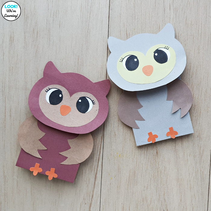 Simple Paper Owl Craft