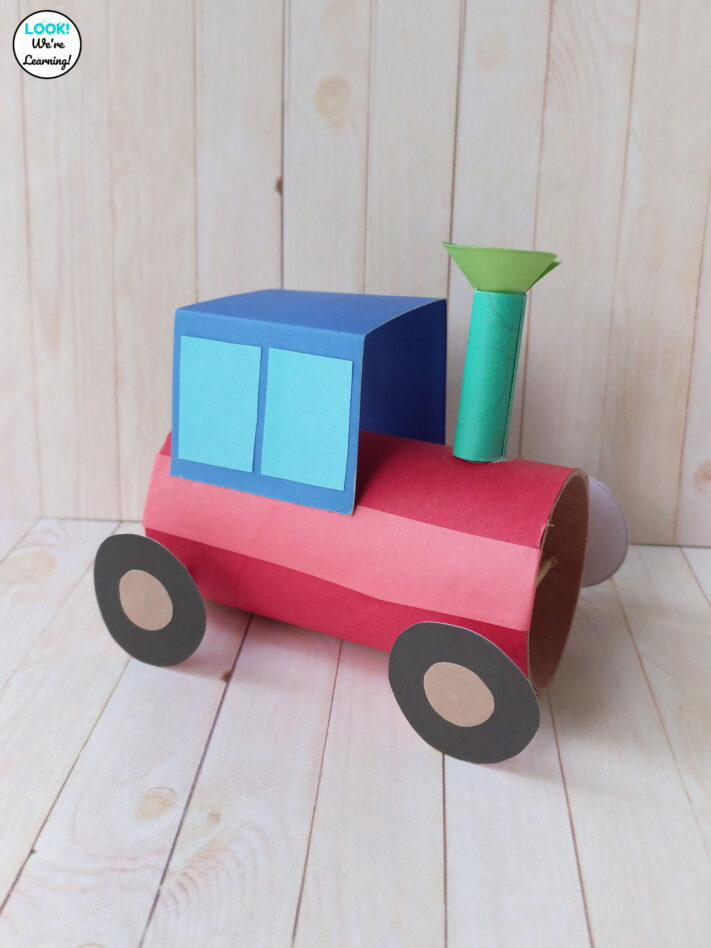 Kids Toy Train Paper Craft