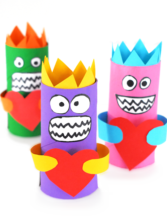 10 Cute Valentine's Day Toilet Paper Roll Crafts for Kids